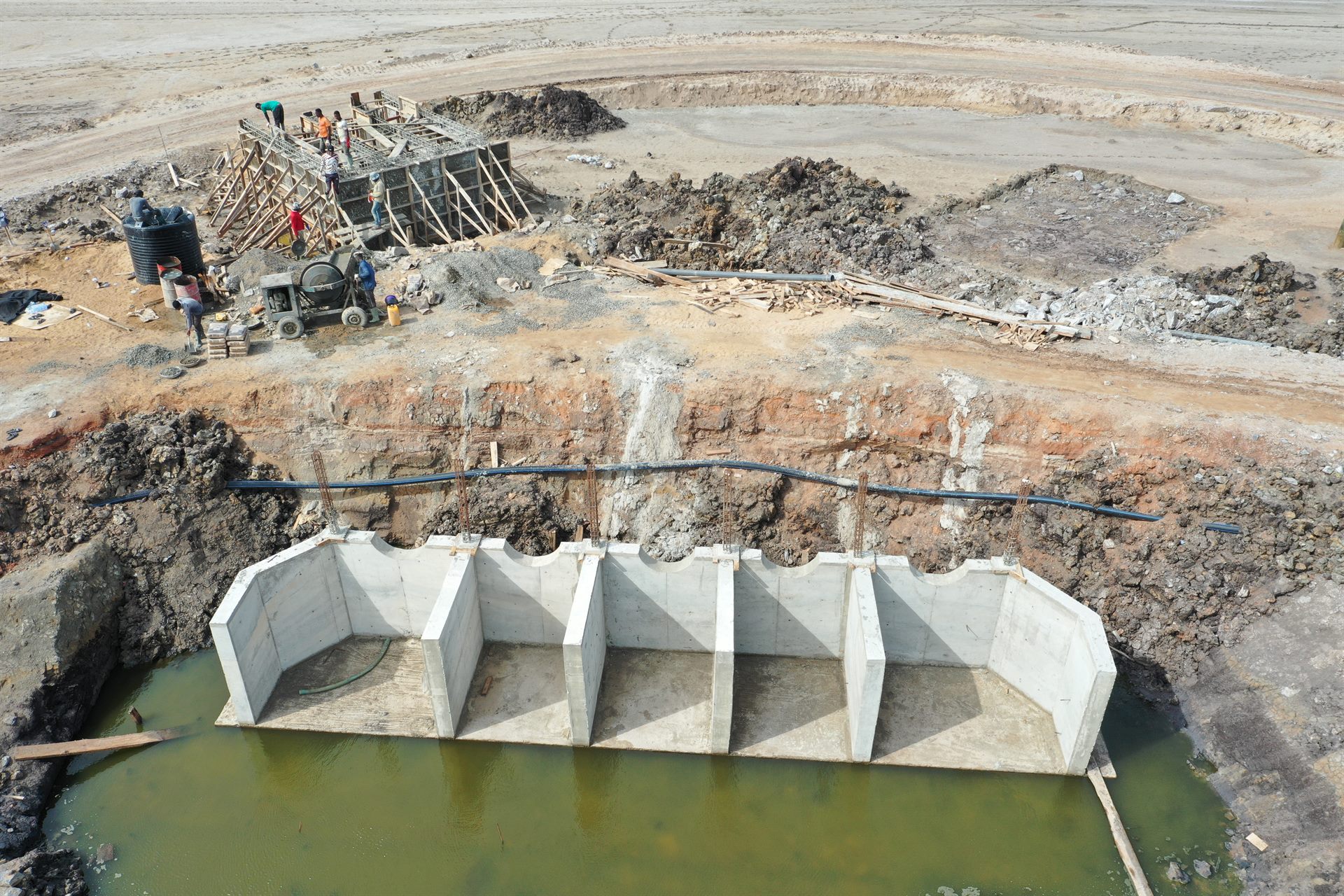 Reinforced Concrete Water Intake Structure